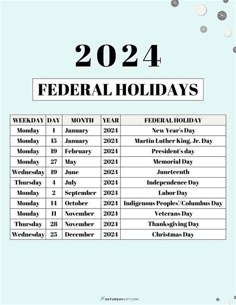 national holidays 2 day breaks